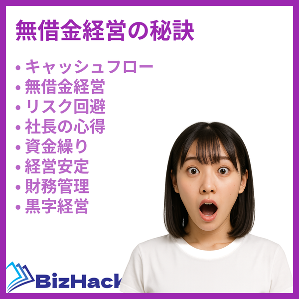 無借金経営の秘訣