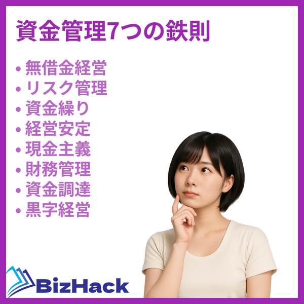 資金管理7つの鉄則