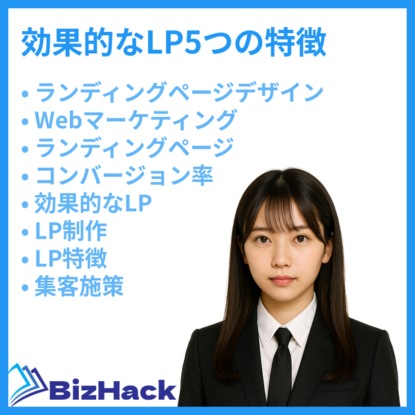 効果的なLP5つの特徴